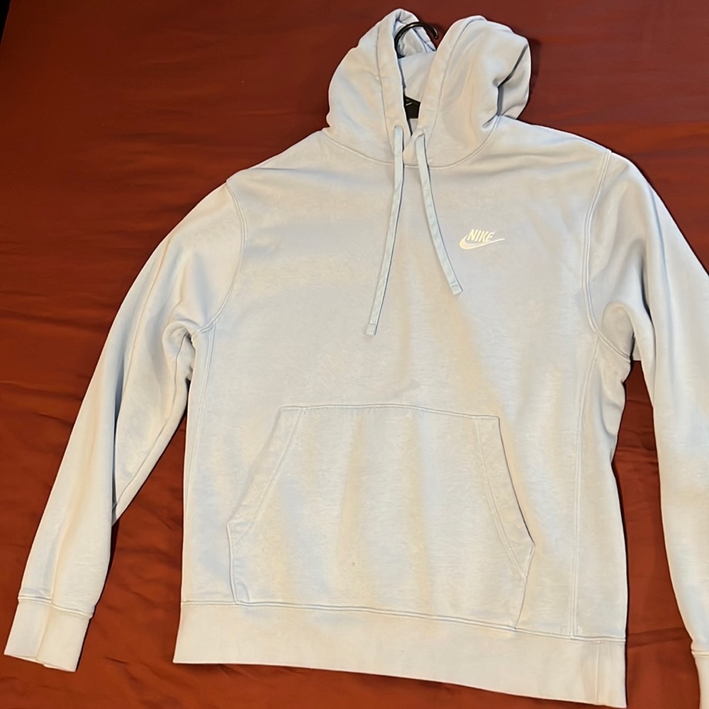 Baby Blue Nike Hoodie